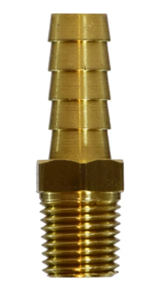 3/4" MPT X 5/8IN HB, BRASS